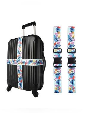 Disney Stitch Luggage Straps NWT